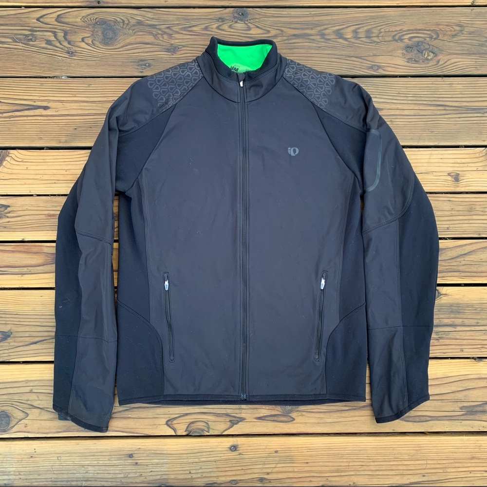 Pearl iZumi Women’s Cycling Jacket Black Size Medium Full Zip